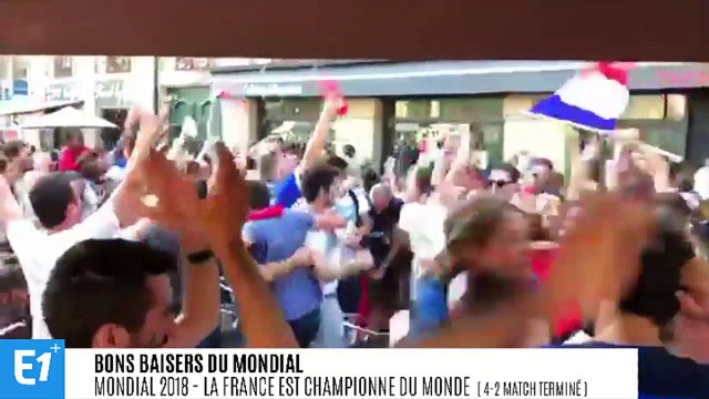 Les Bleus champions du monde - François Hollande : vive la pluie, vive l'équipe de France