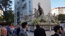 Salida de la Virgen del Carmen de San Pablo (Sevilla) 2018