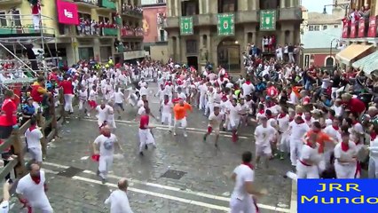 El primer encierro de Sanfermines 2018