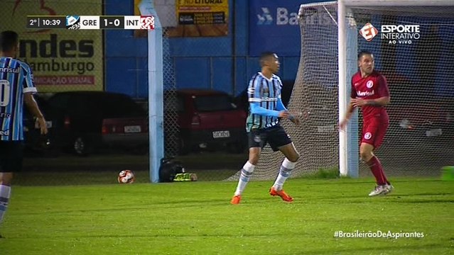 gremio 1x1 moranguinhos 2tp aspirante brasileirao 2018