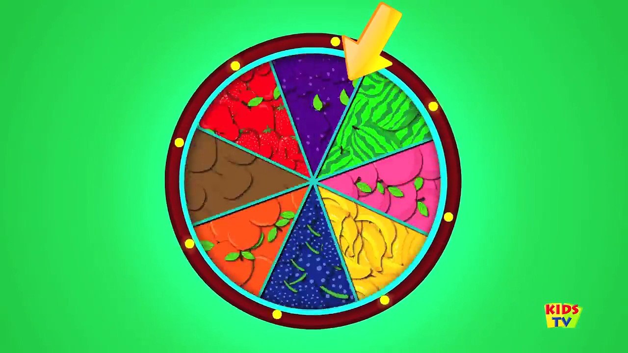Learn Colors With Fruits | Song Nursery Rhymes For Kids by Kids tv
