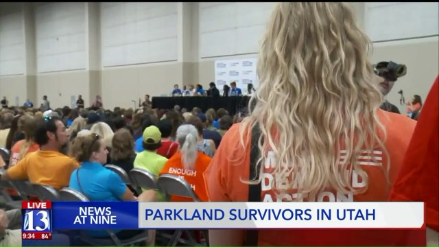 Both Sides of the Gun Debate Meet at Parkland Survivor`s Town Hall Forum in Utah