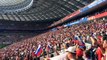 los Rusos cantan su Himno en estadio de 