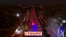 Marée humaine sur les Champs-Elysées - Foot - CM 2018