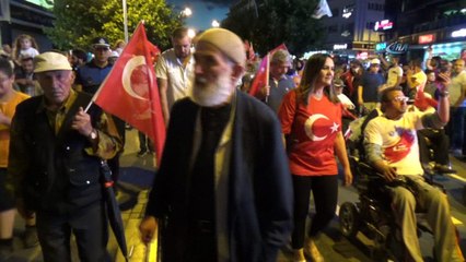 Binler 15 Temmuz ruhunu yaşatmak için bir araya geldi