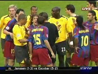 2006 UEFA Champions League Final Barcelona v Arsenal 1st