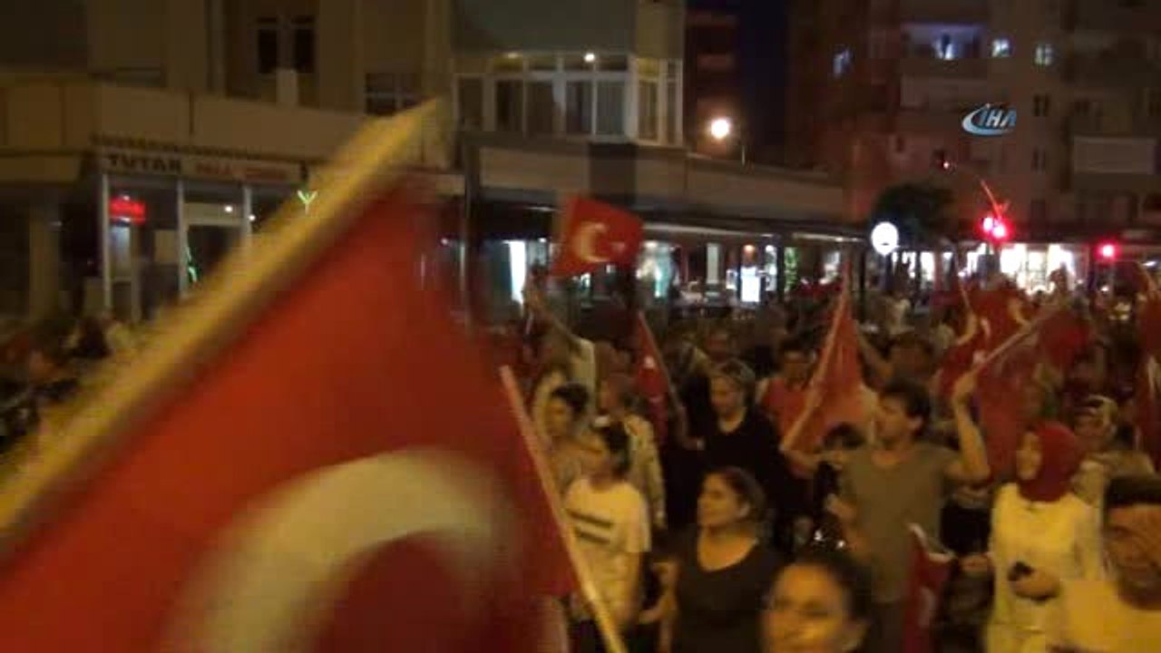 Kozan'da 15 Temmuz Milli Birlik, Beraberlik Yürüyüşü ve Demokrasi Nöbeti