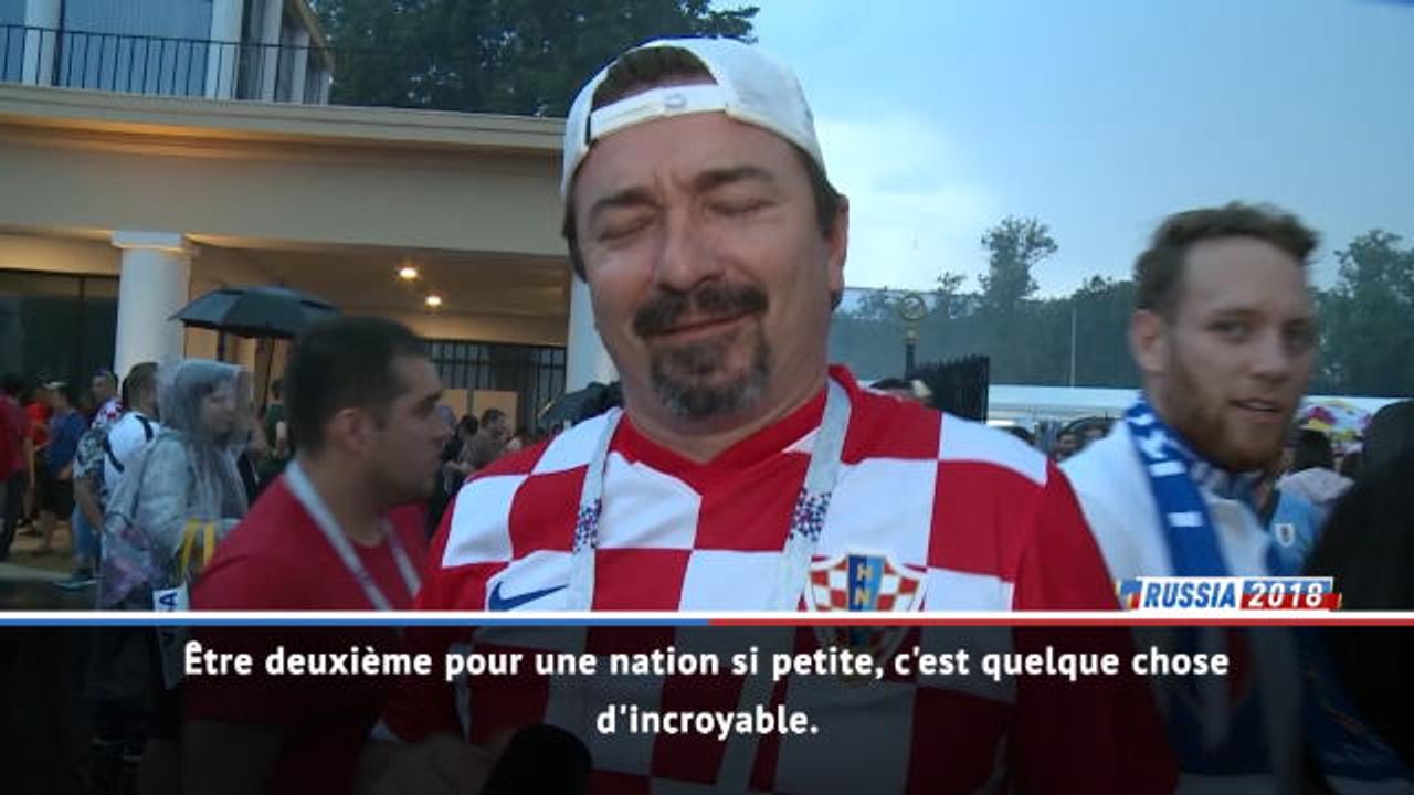 Le coin des supporters - "Immense fierté" des fans croates malgré la défaite