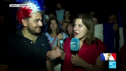 World Cup 2018: Lebanon celebrates French win