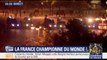 Coupe du monde: les canons à eau déployés sur les Champs-Elysées pour disperser les casseurs