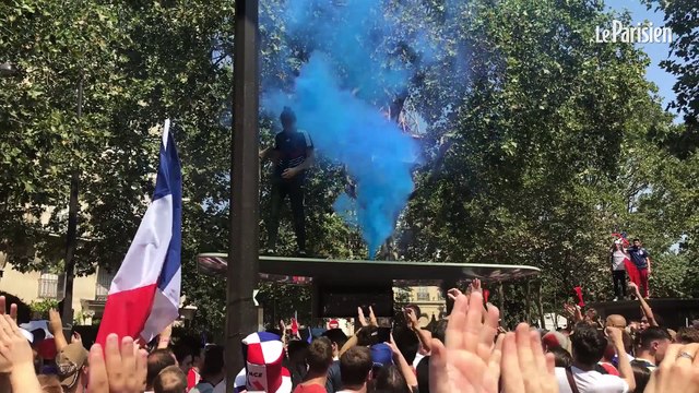Les Bleus sacrés champions ! Le match vu du Champ-de-Mars