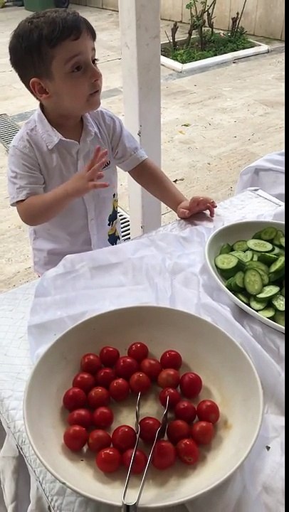 Domates Salatalık Muhammet Emin eglenceli cocuk videosu