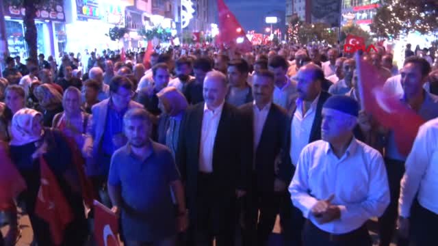 Van, Bitlis ve Hakkari'de '15 Temmuz' Şehitleri İçin Anma Programları Düzenlendi