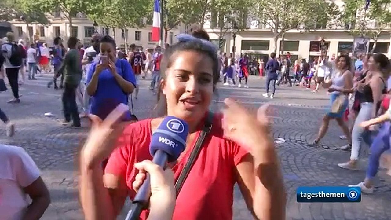 Fußball WM: Frankreich feiert den Titel