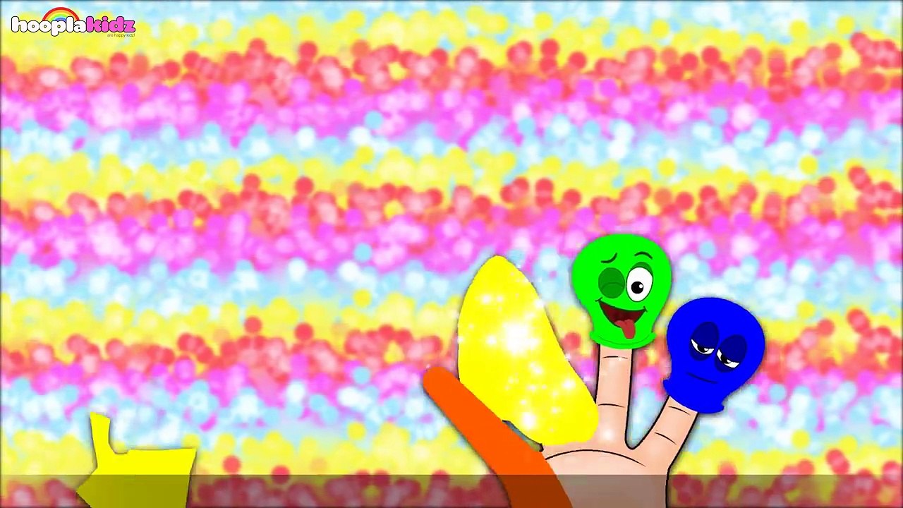 Learn Fruits with Finger Family Song for Children by HooplaKidz EP 14
