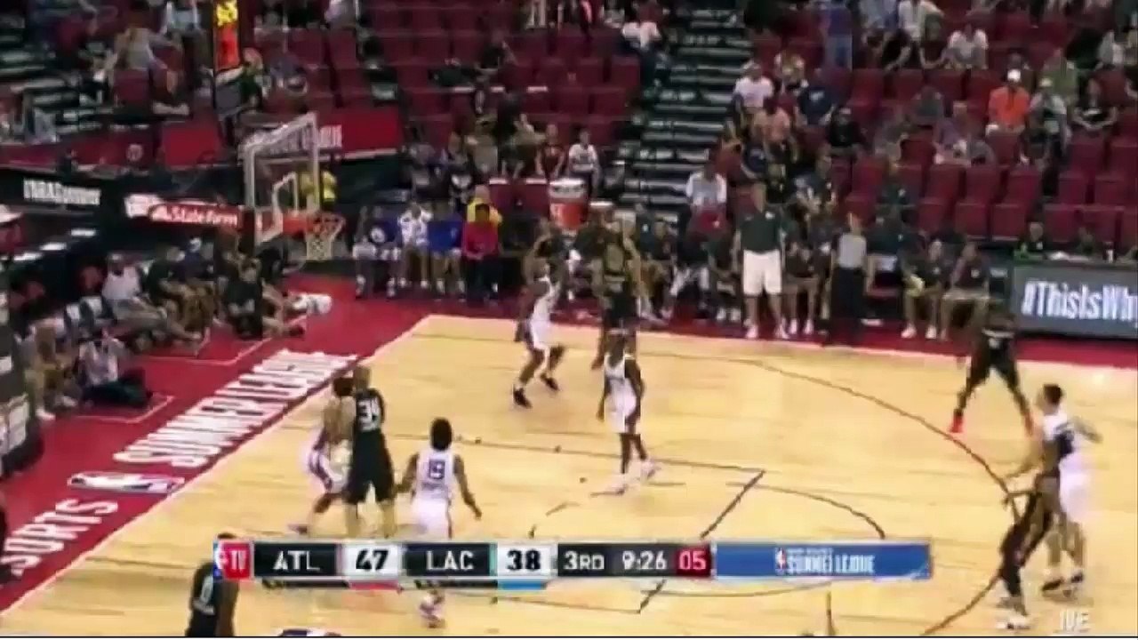 NBA Basketball: Atlanta Hawks vs. Los Angeles Clippers 2018 Summer League Season Full Game (13.7.18)