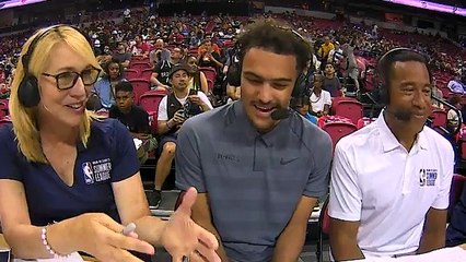 Trae Young on Coach Pierce Guarding Him in Pre-Draft Workouts
