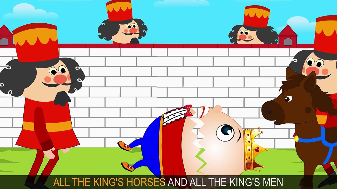 Humpty Dumpty Nursery Rhyme English Rhymes for Children