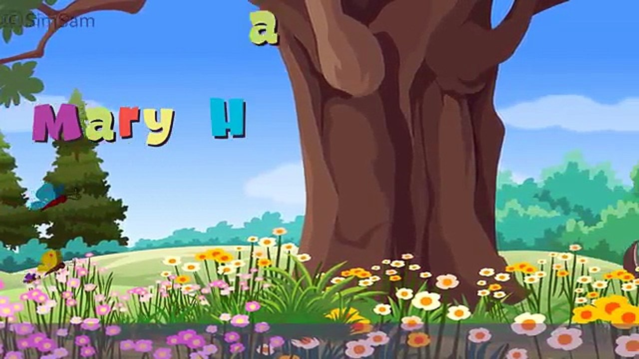 Mary had a Little Lamb Nursery Rhymes for Kids, Children, Babies by Simsam