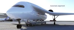 Henüz yürüyen uçak yapılmadı ancak uçan tren yapılıyor.Akka Technologies'in geliştirdiği uçan tren konsepti.
