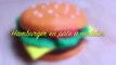 Comment Faire Hamburger en pâte à modeler en français | How to Make a Playdoh Burger | DIY