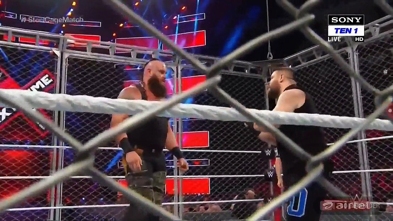 (WWE Extreme Rules 2018) Braun Strowman Vs Kevi...