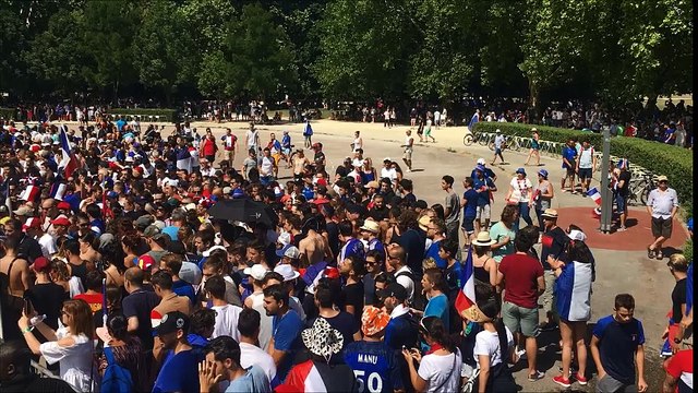 Revivez la victoire des Bleus en finale de la coupe du monde vue de l'Isère