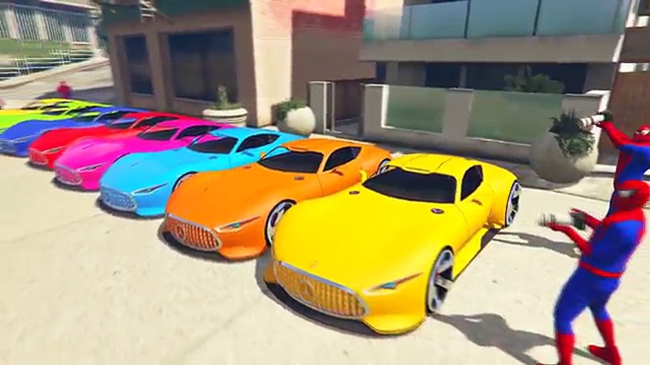 Şimşek McQueen ve Örümcek Adam En Özel Üretilen Araba İle (Çizgi Film Tadında - Türkçe Dublaj)