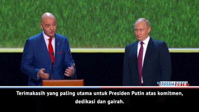 Piala Dunia Sudah Merubah Persepsi Terhadap Rusia - Infantino
