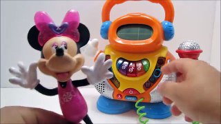 Hickory Dickory Dock | Nursery Rhymes with Minnie Mouse and Karaoke Toy