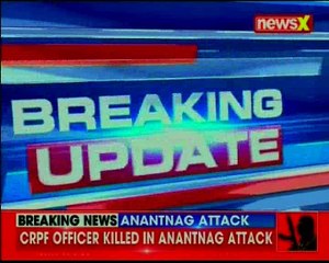 Firing reported in Anantnag's Achabal area; 1 paramilitary CRPF officer killed in the attack