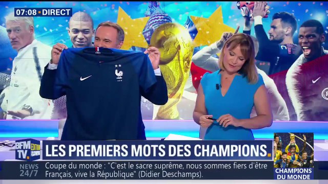 Voici le nouveau maillot des Bleus, avec la deuxième étoile
