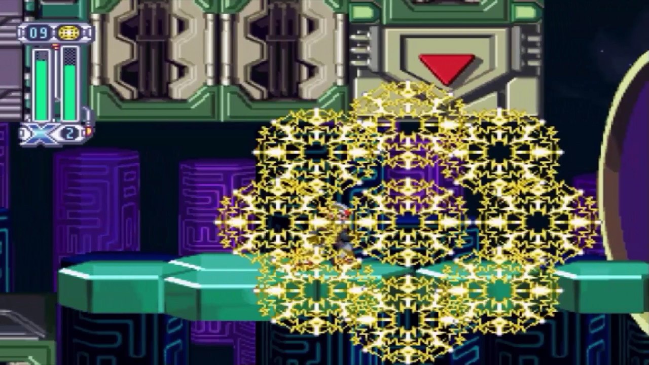 Mega Man X4 (Sega Saturn) - Jogando com X - Parte 9 - O Trem da Repliforce