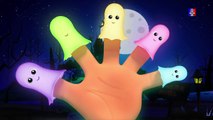 fantôme doigt Famille | doigt famille rime | enfants chanson | Halloween Rhyme | Ghost Finger Family