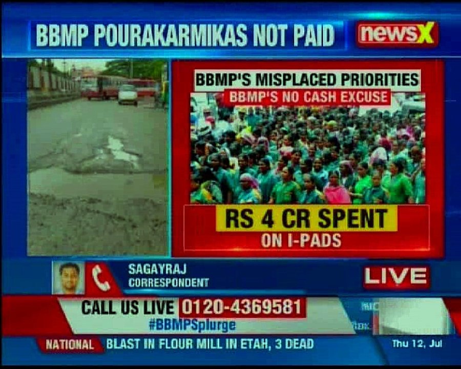 BBMP's misplaced priorities, Pourakarmikas unpaid for 6 months; 'No cash' excuse busted