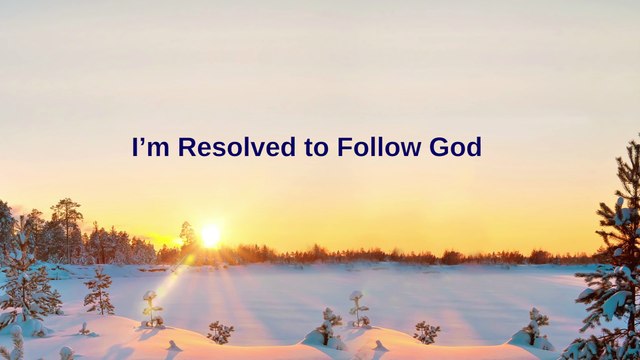 Seek the Bright Life | God Will Take Care of You I'm Resolved to Follow God (Christian Music)