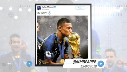 Bleus - Les réactions des champions du monde sur les réseaux sociaux