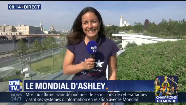 Après un mois en Russie, Ashley Chevalier garde en tête des souvenirs incroyables