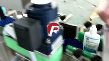Reliance Saline Nasal Spray botte labeling machine