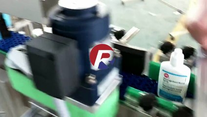 Reliance Saline Nasal Spray botte labeling machine