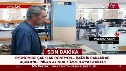 Türkiye ekonomisi büyümeye devam ediyor... işsizlik tek haneye düştü