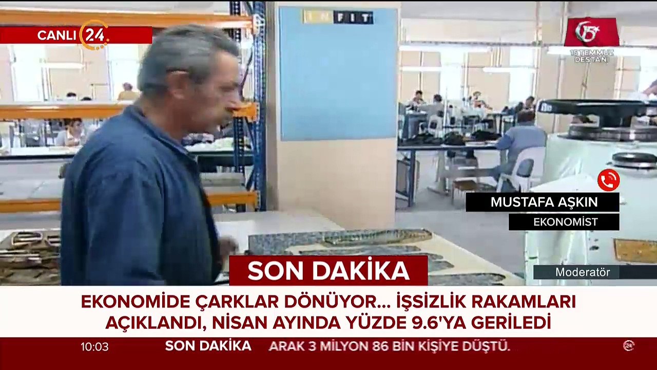 Türkiye ekonomisi büyümeye devam ediyor... işsizlik tek haneye düştü