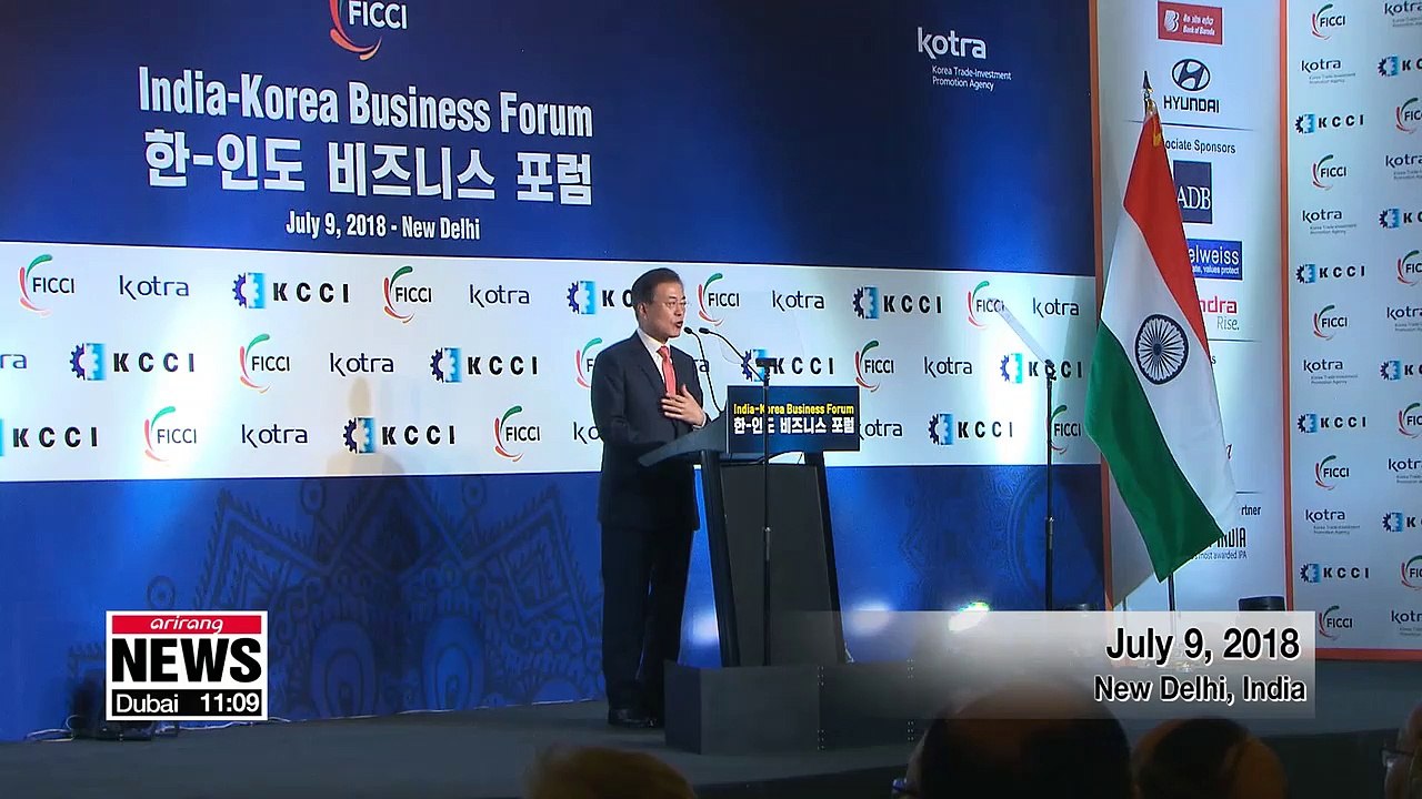 President Moon builds on 'New Southern Policy' during trip to India and Singapore