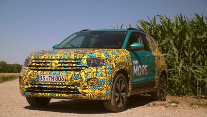 Taking the new Volkswagen T-Cross on the final approval drive