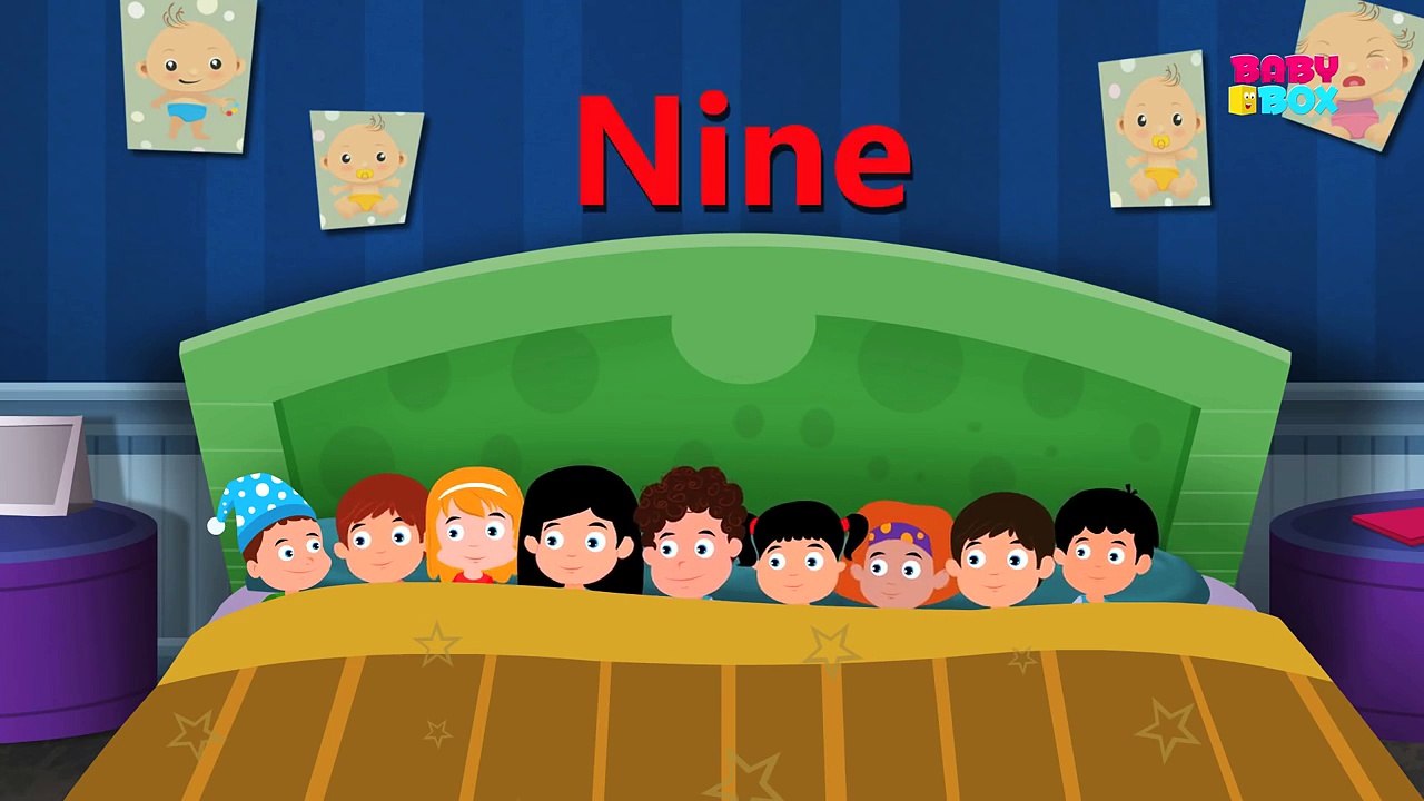 Ten in the bed | Nursery Rhyme