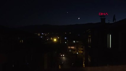 Karabük Gökyüzünde 'Ay Yıldız' Hd