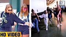 Taylor Swift’s Girl Squad Gigi Hadid & More Attends Her Reputation Show
