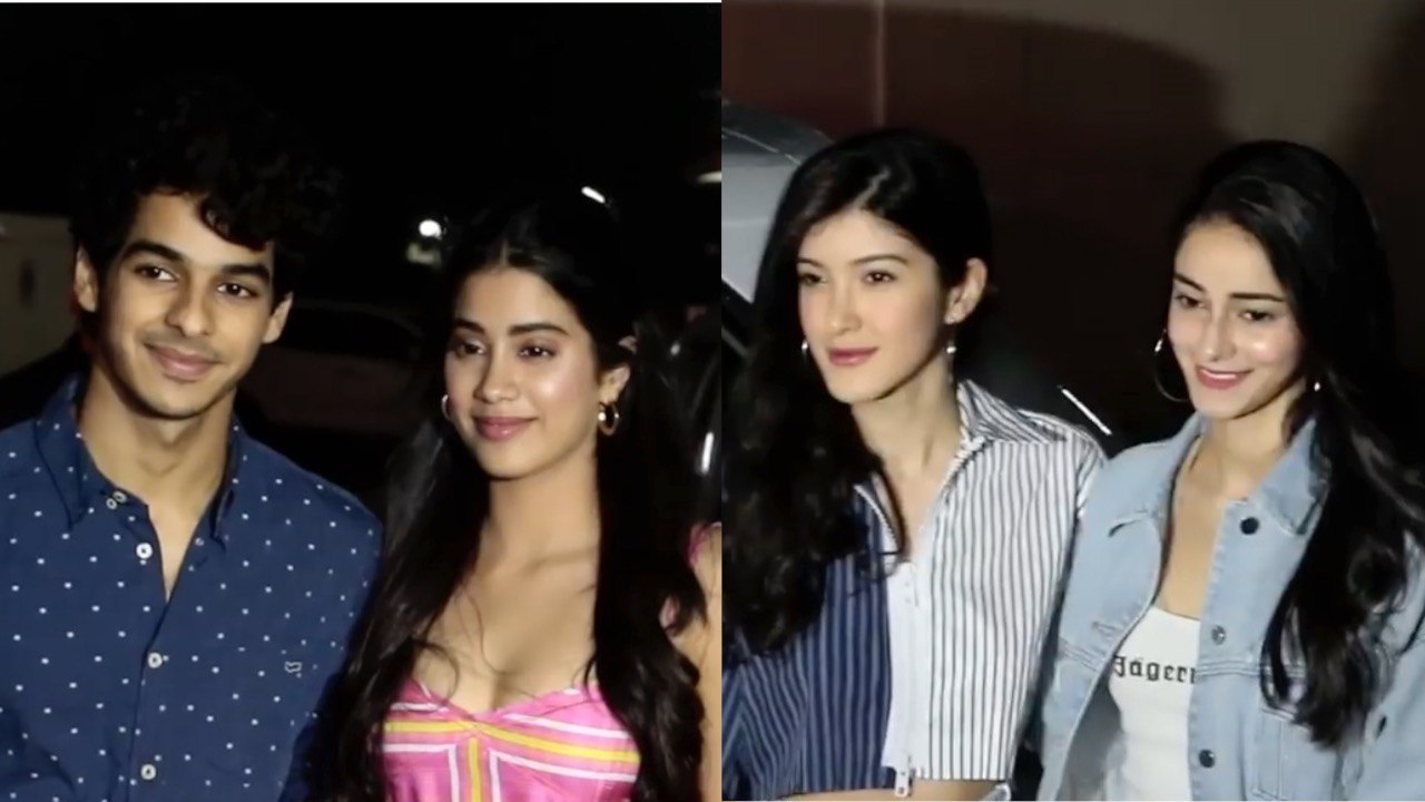 DHADAK Grand Screening   Sonam Kapoor, Janhvi Kapoor, Ishaan Khattar