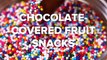 Chocolate-Covered Fruit Snacks Tasty