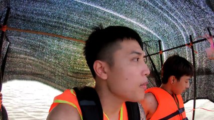 NTN - 4K Thử Thách 24H Thả Bè Trôi Sông ( 24H On the river for survival )